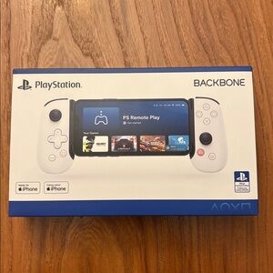 PlayStation backbone for use with iPhone